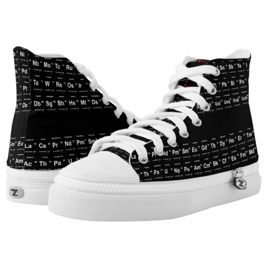 Periodic Table of Elements High-Top Sneakers (Pair)