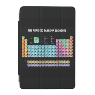 Periodic table of elements iPad mini cover