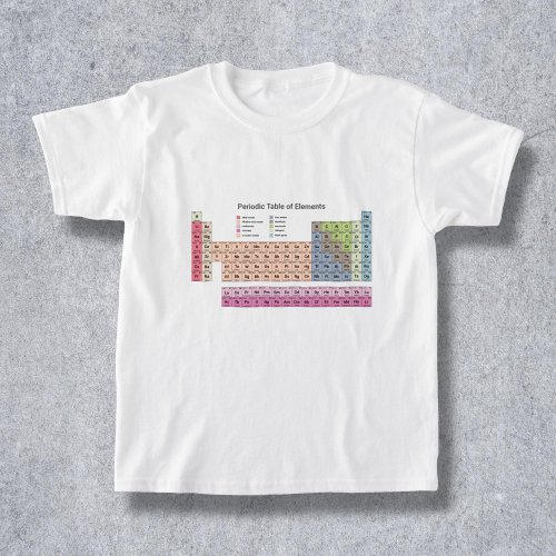 Periodic Table of Elements Kid T_Shirt