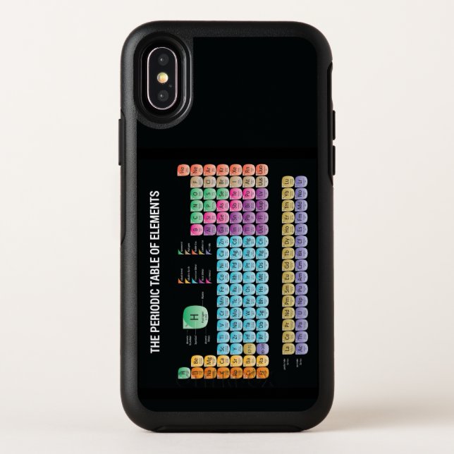 Periodic table of elements otterbox iPhone case (Back)