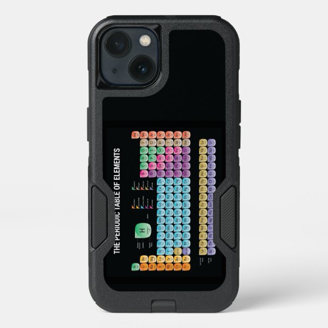 Periodic table of elements otterbox iPhone case (Back)
