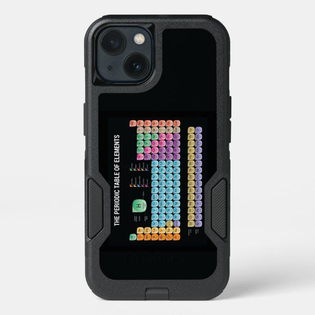 Periodic table of elements otterbox iPhone case (Back)