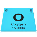 Periodic Table of Elements (Oxygen) Ceramic Tile | Zazzle