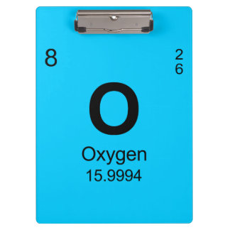 Periodic Table of Elements (Oxygen) Clipboard