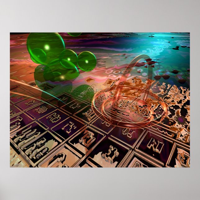 Periodic Table of Elements Poster (Front)