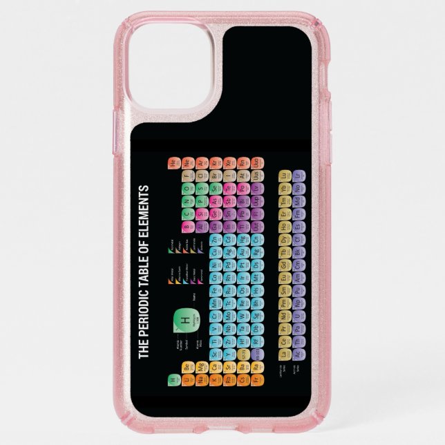 Periodic table of elements speck iPhone 11 pro max case (Front)