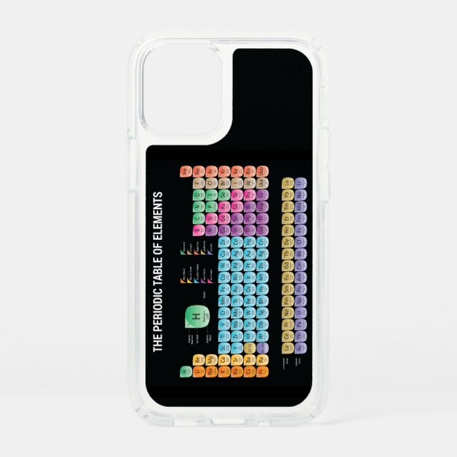 Periodic table of elements speck iPhone 12 mini case (Front)