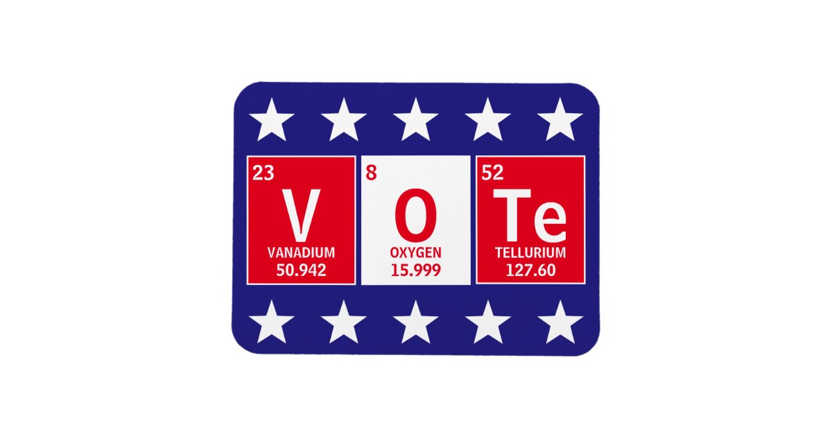 How Do You Spell Oxygen >> Periodic Table Of Elements Spell Vote 3 X 4 Magnet Zazzle Com How Do You Spell Oxygen >> Periodic Table Of Elements Spell Vote 3 X 4 Magnet Zazzle Com