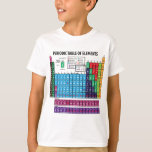 Periodic Table Of Elements T-Shirt<br><div class="desc">The Periodic Table.</div>