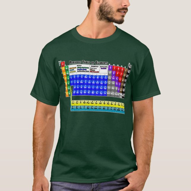 Periodic Table of Elements T-Shirt (Front)
