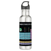 Star Wars Periodic Table of Elements Stainless Steel Water Bottle