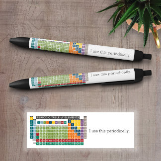 Periodic Table of Elements - Use Periodically Pen