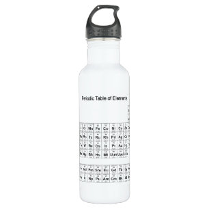 Periodic Table of Elements Water Bottle