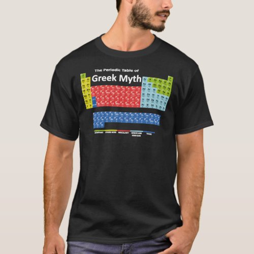 Periodic Table of Greek Mythology Classic T_Shirt