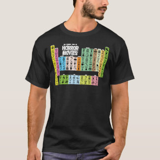 Periodic Table of Horror Movies Classic T-Shirt