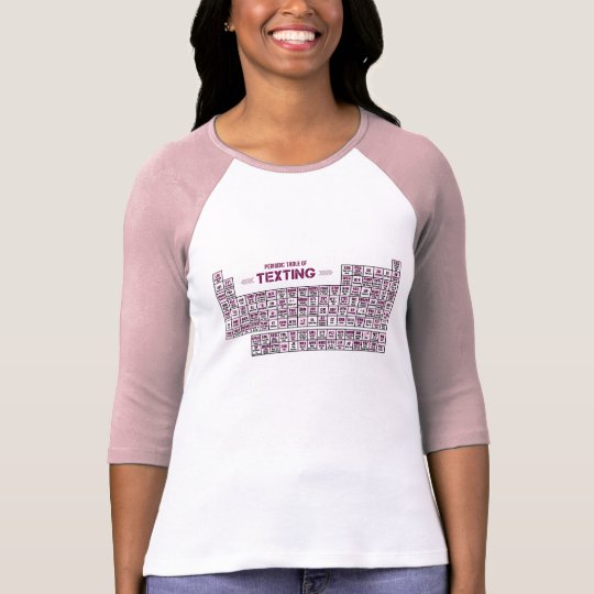 Periodic Table of Texting T-Shirt