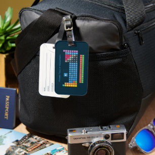 Periodic Table of the Elements 2 Luggage Tag