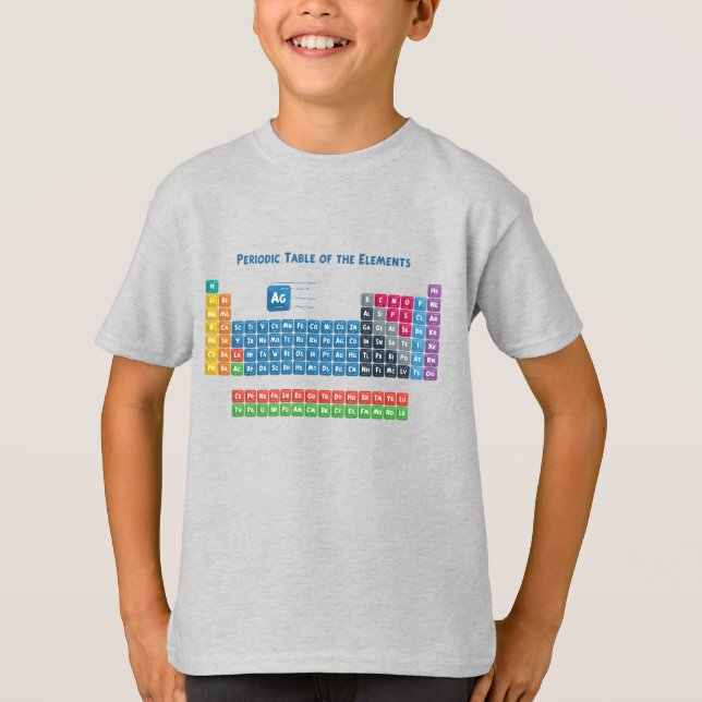 Periodic Table of the Elements 2 T-Shirt (Front)