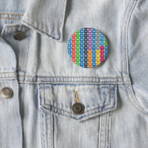 Periodic Table of the Elements 3 Button