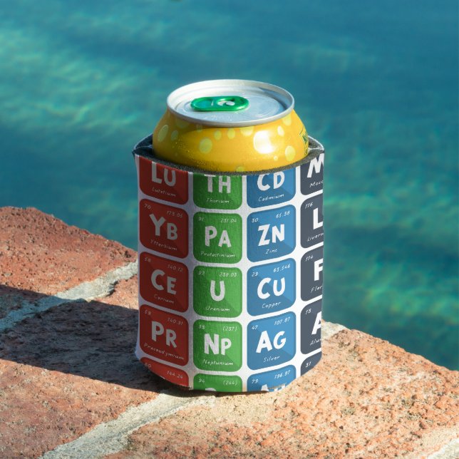 Periodic Table of the Elements 3 Can Cooler (In Situ Pool)