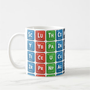 Periodic Table of the Elements 3 Coffee Mug