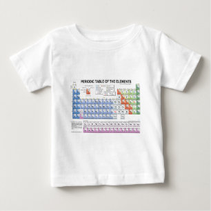 Periodic Table of the Elements Baby T-Shirt