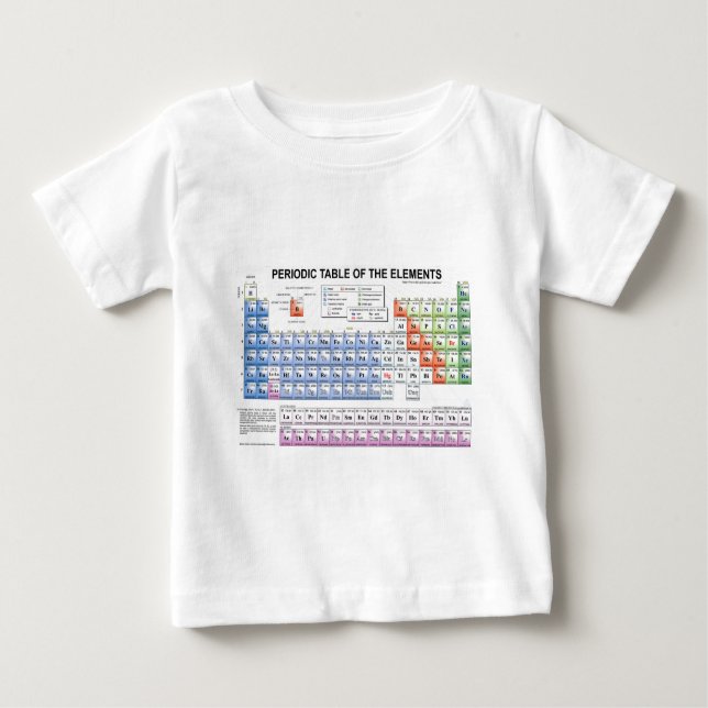 Periodic Table of the Elements Baby T-Shirt (Front)