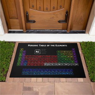 Periodic Table of the Elements Doormat