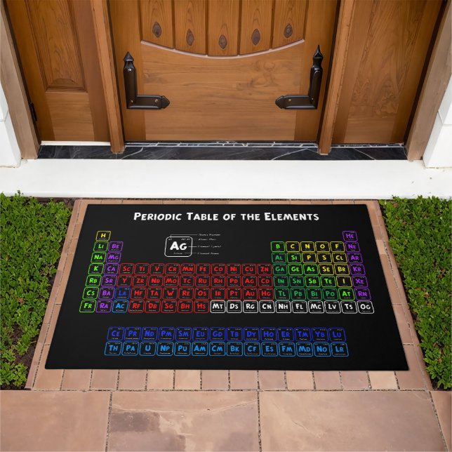 Periodic Table of the Elements Doormat (Outdoor)