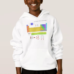 Periodic Table of the Elements Nerd Hoodie