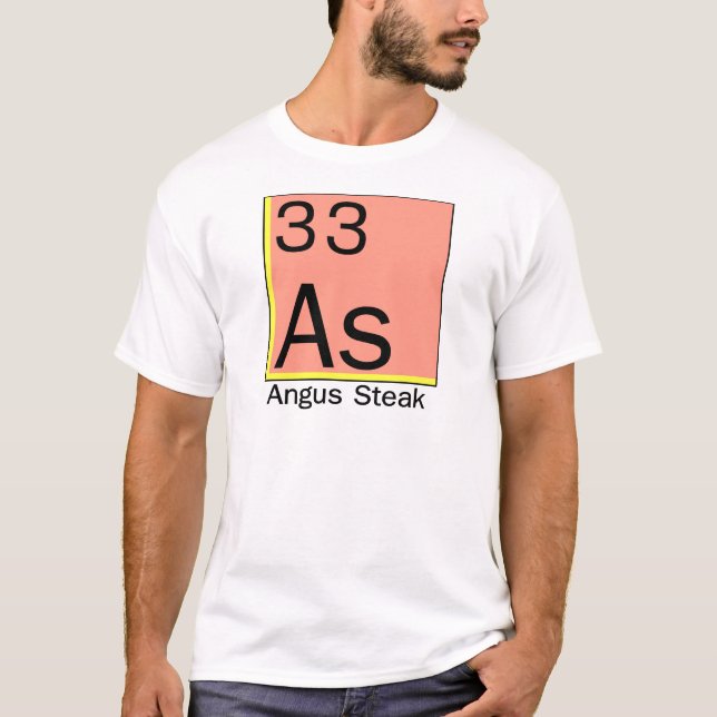 Periodic Table of the Elements t shirt (Front)