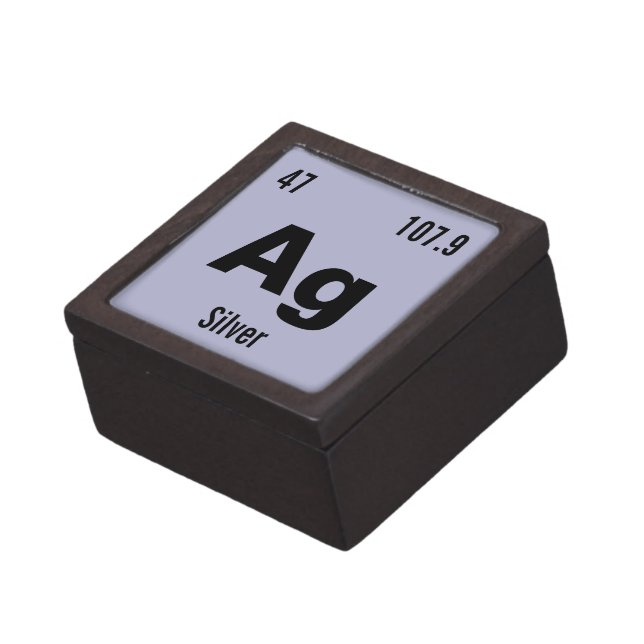 Periodic Table of the Elements Template Gift Box (Side)
