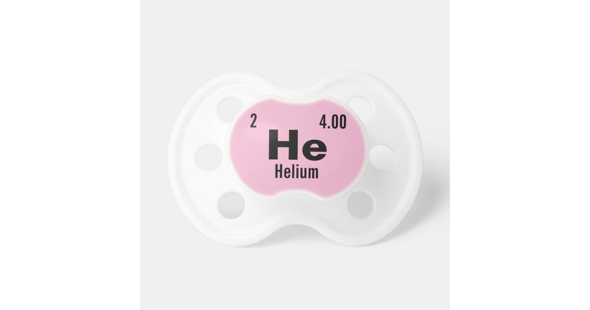 Element Pacifier Periodic Table of the Elements Template Pacifier | Zazzle