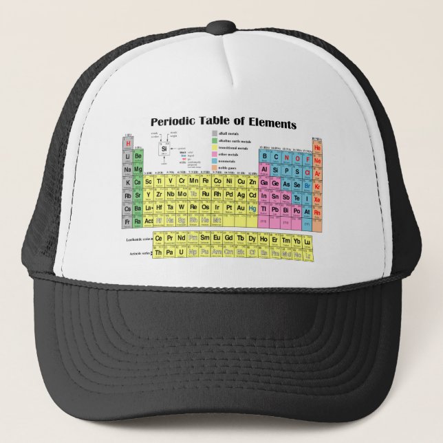 Periodic Table of the Elements Trucker Cap (Front)