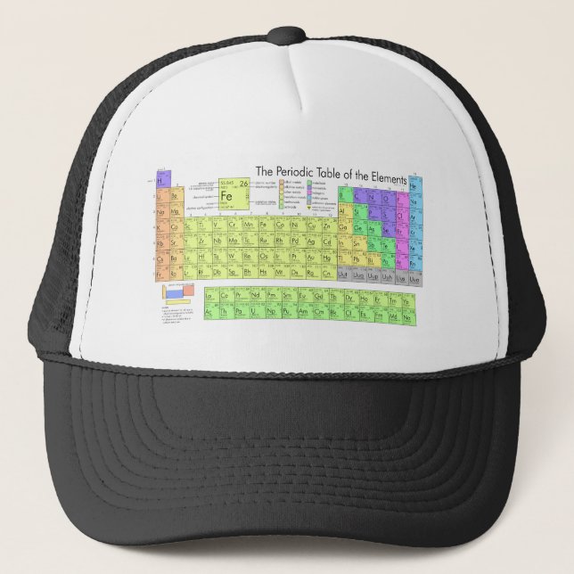Periodic Table of the Elements Trucker Hat (Front)