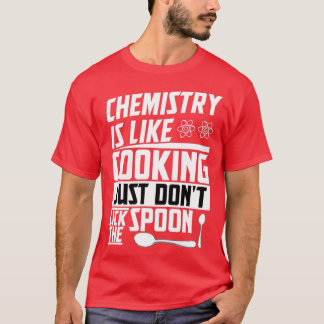 Periodic Table Proton Chemistry Cooking Atom 1 T-Shirt