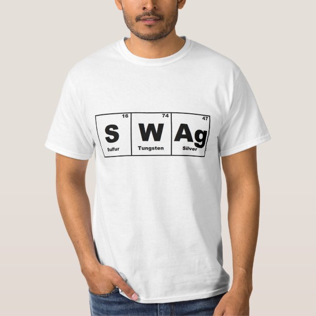 Periodic Table Swag T-Shirt (Front)