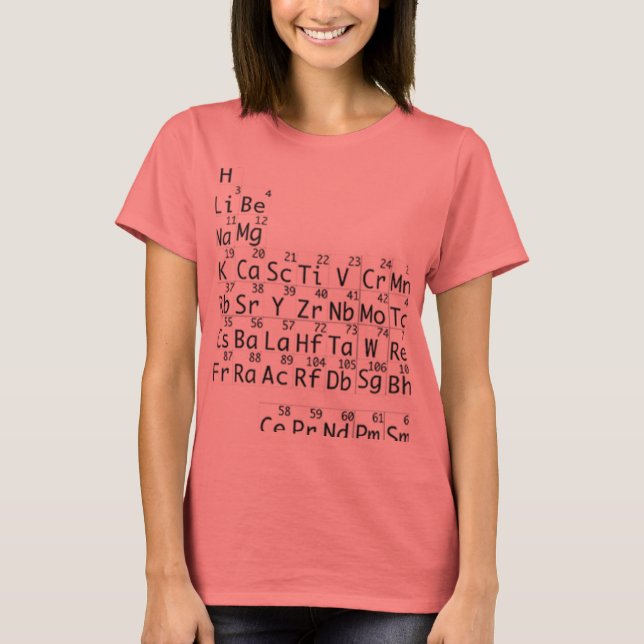 Periodic Table T T-Shirt (Front)
