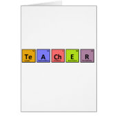 Periodic Table Teacher Appreciation (Front)