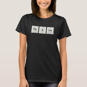Periodic Table Tesla Shirt