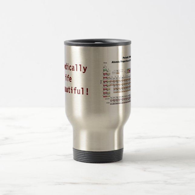 Periodic Table Travel Mug (Center)