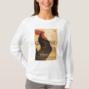 Periodical Cocorico Rooster Promotional Poster T-Shirt