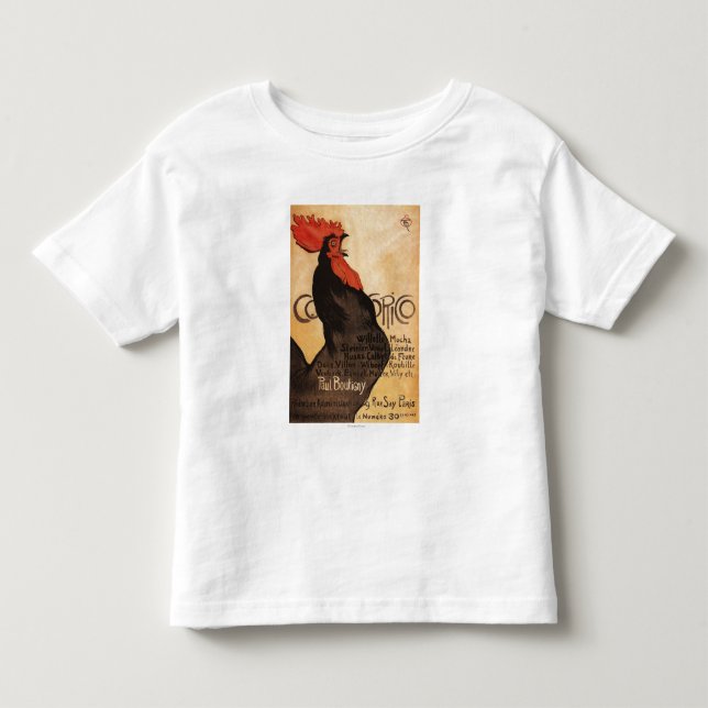 Periodical Cocorico Rooster Promotional Poster Toddler T-shirt (Front)