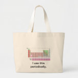 Periodically Large Tote Bag at Zazzle