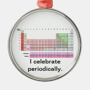 Periodically Metal Ornament