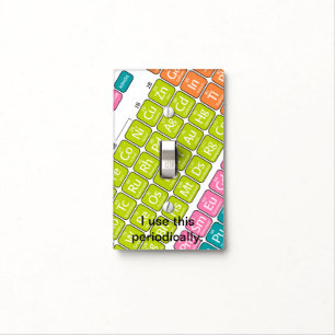 Periodically Periodic Table of Elements Light Switch Cover