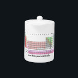 Periodically Teapot<br><div class="desc">Perfect for that fun-loving chemist with a penchant for bad puns!</div>