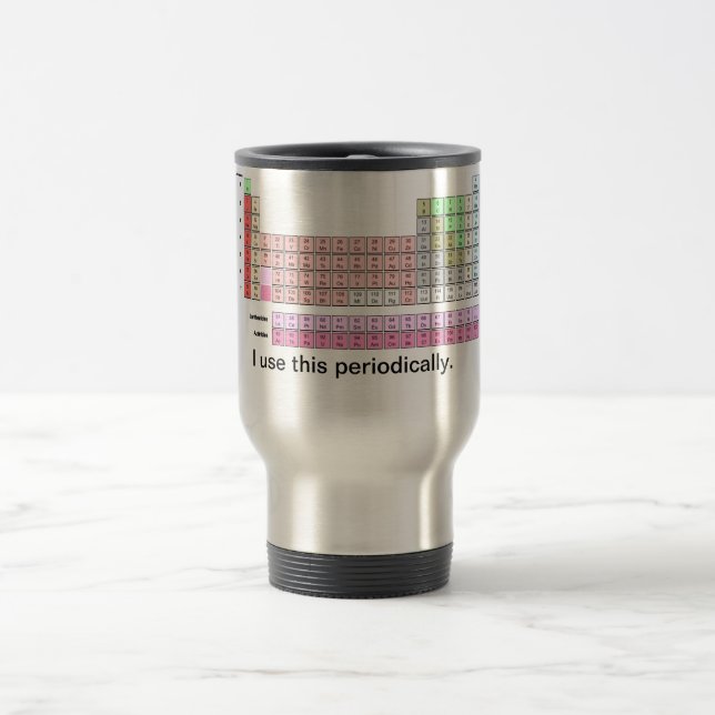 Periodically Travel Mug (Center)