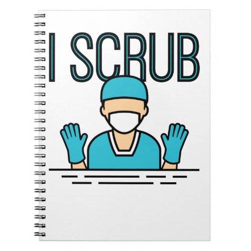 Perioperative Surgical Nurse I Scrub Notebook
