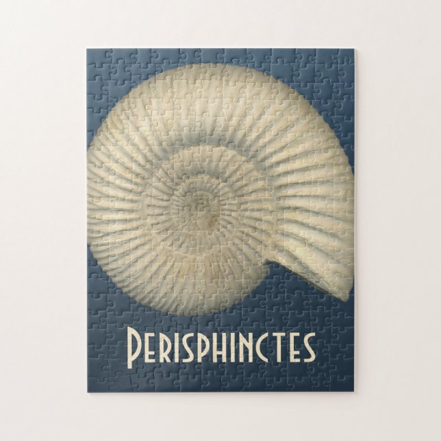 Perisphinctes Ammonite Jigsaw Puzzle (Vertical)